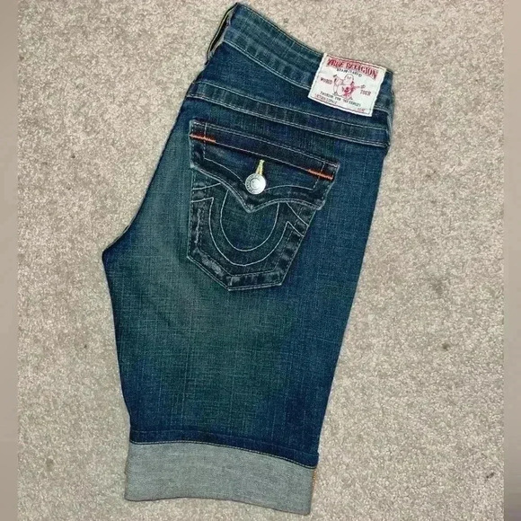 True Religion Bermuda Jean Short - Picture 3 of 5
